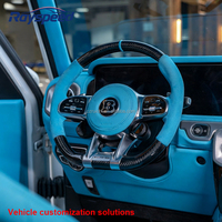 Kits de conversion et de mise à niveau de l'intérieur RS G-Wagon W463 W464 G63, style luxe, assemblage en alliage d'aluminium