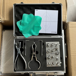 Obstacle dentaire en caoutchouc oral praticien examen sceau exercice ensemble d'outils poinçonnage plaque perforateur - Product Image 3