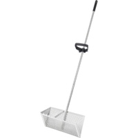 Râteau à sable détachable en acier inoxydable, outil de jardinage et de plage pour creuser et tamiser