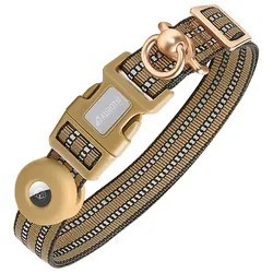 <span class=keywords><strong>Collar</strong></span> de perro Airtag de nailon reflectante con rastreador <span class=keywords><strong>GPS</strong></span> personalizado para mascotas al por mayor con soporte Apple Airtag para rastreador de <span class=keywords><strong>perros</strong></span> y gatos - Product Image 4