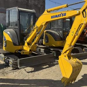 รถขุดขนาดเล็ก Komatsu PC35-2 น้ำหนัก 3.5 ตัน ราคาประหยัด เชื่อถือได้ พร้อมส่วนประกอบหลัก-เกียร์และปั๊ม ได้รับการรับรองมาตรฐาน EPA/CE - Product Image 1