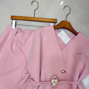 Women's Summer Casual Temperament High-end Belt Suit <b>Vest</b> Wide Leg Pants Set - Product Image 6