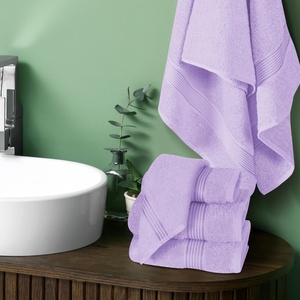 Luxurious Hotel <b>Bath</b> <b>Towel</b> <b>Sets</b> 100% Organic Cotton Customized Color Novelty Super Soft Hand Feeling Best Absorbency Custom Logo - Product Image 2