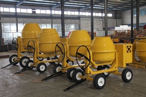 Mezcladora de Concreto Portátil JFC350 de 350L, Diésel/Eléctrica, Motor de Alta Eficiencia, Mezcladora de Tambor Móvil con 1 Año de Garantía - Product Image 2
