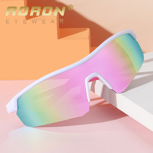 1007 Aoron Factory, venta al por mayor, marco pequeño, protección UV TR90, <span class=keywords><strong>gafas</strong></span> para correr para niños, <span class=keywords><strong>gafas</strong></span> de sol deportivas polarizadas para niños - Product Image 3