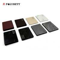 Panneaux stratifiés phénoliques HPL à noyau coloré, finitions variées, pour meubles