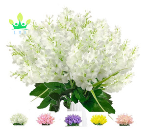 UV Resistant Plastic Artificial Wisteria Hyacinth Flowers Bouquets Home <strong>Decor</strong> <strong>Garden</strong> <strong>Fence</strong> <strong>for</strong> Restaurant <strong>for</strong> Indoor Outdoor Use - Product Image 6