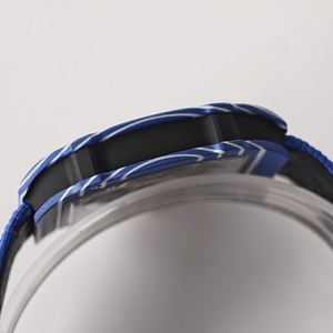 Reloj Mecánico Automático 67-02 con Esfera Abierta Ultrafina, Caja de Carbono NTPT Azul, Correa de Nailon Azul para Hombre, Reloj Deportivo de Pulsera - Product Image 4