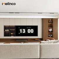 Série d'armoires murales Melinco personnalisées de la même couleur, armoires de cuisine, meubles de luxe pour chambre à coucher, design d'armoire et de meuble TV