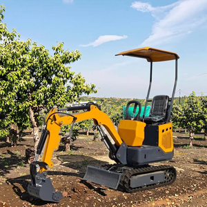<span class=keywords><strong>Electric</strong></span> Orchard Excavator Narrow-Body Short-Arm <span class=keywords><strong>Mini</strong></span> Escavadeira Leve com Grab Bucket Dozer Blade para Transplante de Árvores - Product Image 5