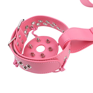 QK-Y8273 Sujetador de bondage para mujer con remaches interiores, sexy, ajustable, de cuero PU, correas para el pecho, lencería para juegos de sumisión, 18+ - Product Image 2