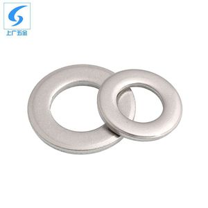 แหวนรองแบบเรียบ เซี่ยงไฮ้และกวางโจว M3 M6 M8 M10 M36 สแตนเลส 304 GBT96-1985 ผิวเรียบ - Product Image 4