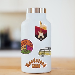 50Pcs di Musica Pop Woodstock Rock Festival Adesivi Graffiti Del Telefono Da Tavolo Del Computer Portatile Da Viaggio Bottiglia Fai Da Te Auto Decorazione Adesivi - Product Image 5