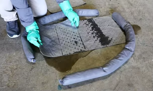 جورب امتصاص شامل رمادي اللون للاستجابة لانسكابات المواد الصناعية لتنظيف المصانع - Product Image 6