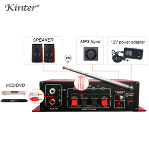 Kinter MA-130 USB TF FM BT MIC amplificador digital para coche potencia para el hogar - Product Image 6