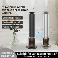 Diffuseur d'arômes sans eau commercial M106, enceinte Bluetooth, contrôle par application, 100 ml, machine à parfum en métal pour hôtel, maison, spa
