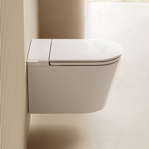 <span class=keywords><strong>Inodoro</strong></span> de cerámica inteligente automático S030, montaje en pared blanco, <span class=keywords><strong>inodoro</strong></span> inteligente <span class=keywords><strong>suspendido</strong></span>, tanque de agua para colgar, inodoros inteligentes - Product Image 1