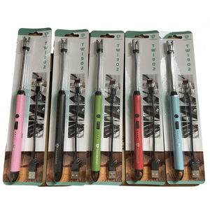 Briquet électrique rechargeable avec affichage LED de la batterie, interrupteur de sécurité, col flexible, pour bougies, grils, cuisinières à gaz et la cuisson - Product Image 6