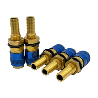 Connecteur rapide de soudage Tonyweld certifié CE avec prise de 6 mm pour torche refroidie à l'eau WP, garantie de 3 ans