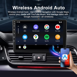 Autoradio 2 Din 9 pouces avec système Linux, Apple Carplay sans fil, Android Auto GPS, lecteur MP5, Mirror Link, Youtube, Netflix, <span class=keywords><strong>Spotify</strong></span> - Product Image 1