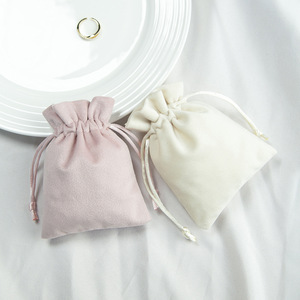 Wholesale Luxury Soft Jewelry Velvet Storage Pouch Bag Velvet Memento Gift Bags Perfume Bottle Package - Product Image 3