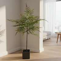 Arbres artificiels modernes pour la maison décoration extérieure mariage nouvel an remise des diplômes pot en plastique pour Noël Pâques