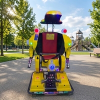 Robot Guerrier Électrique d'Extérieur Haute Qualité pour Jeu de Combat, 250W, Rotation à 360 Degrés, Anti-Collision, pour Divertissement