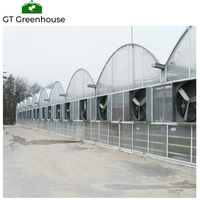 Ventilateur d'extraction de système de refroidissement industriel d'élevage en acier inoxydable GT pour serre