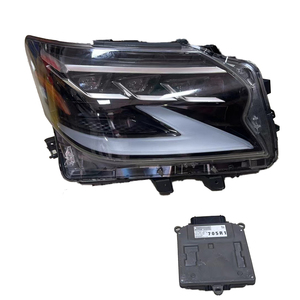 Bộ body kit lưới tản nhiệt trước kèm cụm đèn pha thay thế giá xuất xưởng dành cho <span class=keywords><strong>Lexus</strong></span> GX460 GX400 2015-2022 - Product Image 3