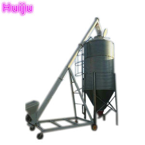 Silos de stockage de riz 14T <span class=keywords><strong>Ligne</strong></span> HJ-S 16T 20T 25T 30T Silos à grains de maïs petits silos de transport Silos à blé Bacs à aliments pour volailles - Product Image 5