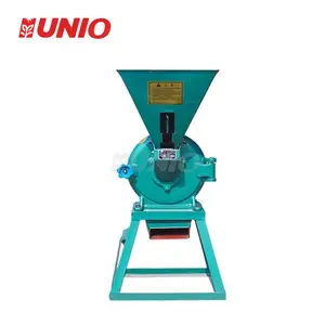 Popular model powder grinder corn for chicken feed grain grinder electric grain mill in Ghana Nigeria Africa