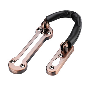 Cadena de Seguridad para Puerta de Acero Inoxidable con Característica Resistente a Cortes para Puertas de Habitaciones de Hotel y Pensiones, Acabado Cepillado - Product Image 2