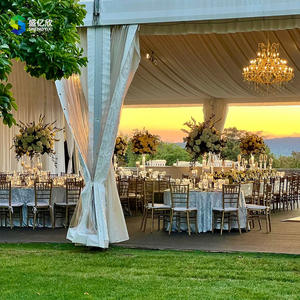 50 100 300 500 लोगों के लिए सफेद pvc 20x30 वेडिंग हॉल मार्की इवेंट पार्टी तम्बू - Product Image 1