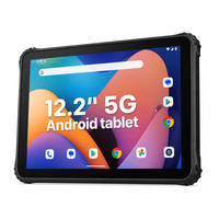 Tablette robuste de grande taille RT12A 12,2 pouces, Android 14, étanche IP65, Qualcomm 8+128 Go, scanner 2D, terminal de données portable, PC