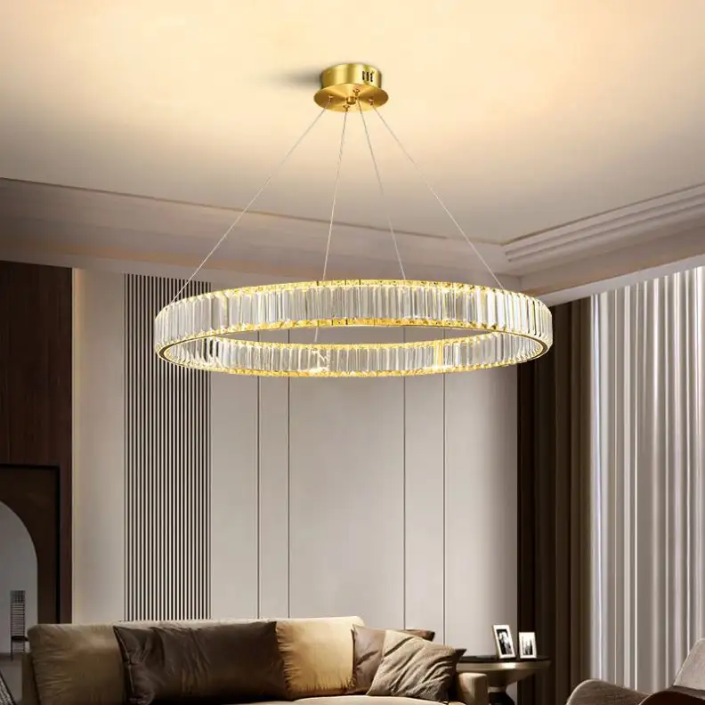 Personality And Creativity Indoor Lighting Ring Lighting Led Modern Pendant Light Chandelier