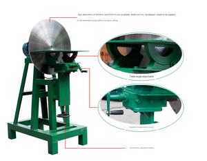 Ponceuse à disque verticale, polisseuse électrique, machine à bois, haute vitesse, précision, équilibrage dynamique - Product Image 4