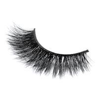 Pinky leem gros haute qualité 3D vraie fourrure de vison faux cils en gros naturel long noir sans cruauté cils de vison