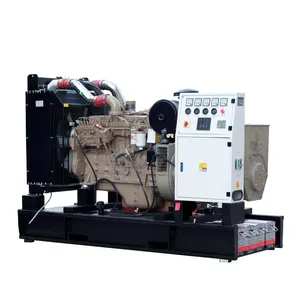 100kva conjunto gerador diesel silencioso 100kva, com 6 cilindros, água resfriada, motor padrão transparente e bateria alternativa