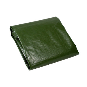 Ruigu Huizhong Military Green Silver 180g PE Tarpaulin <b>Waterproof</b> Sunproof Tarp For Yard Goods Cover - Product Image 1