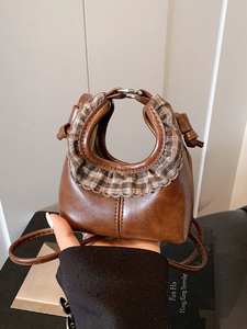 Nuevo diseño de bolso de mano mini de lujo con botón, bolso pequeño, moderno, estilo urbano minimalista, lindo bolso de mano para mujer - Product Image 5