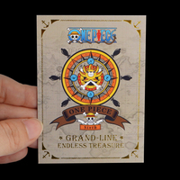 Cartes de visite personnalisées de style anime avec papier cartonné brillant, papier fantaisie, impression numérique pour collections personnalisées