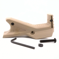 Poignée verticale tactique en nylon Kydex pour la sécurité, accessoire pour la chasse, le tir et les activités de plein air (12,5x2,8x5,9cm)