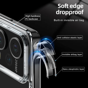 Funda Anti Caídas y Resistente a Golpes para Xiaomi <span class=keywords><strong>Poco</strong></span> X5 <span class=keywords><strong>Pro</strong></span>, Funda Transparente Anti Amarillamiento para Xiaomi <span class=keywords><strong>Poco</strong></span> <span class=keywords><strong>X4</strong></span> <span class=keywords><strong>Pro</strong></span> <span class=keywords><strong>X4</strong></span> GT F4 F3 M4 <span class=keywords><strong>Pro</strong></span> 5G - Product Image 5