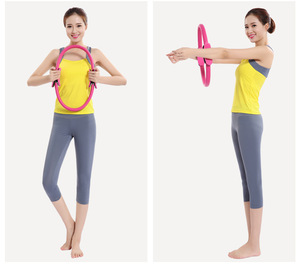 Hot Selling <strong>Magic</strong> <strong>Circle</strong> Yoga Pilates Ring Fitness <strong>Exercise</strong> and Stretching Training Accessory - Product Image 6