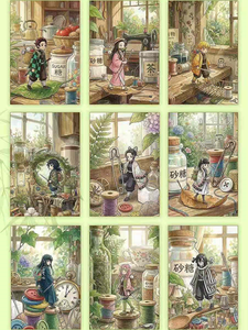 BaiYe Demon Slayer y Studio Ghibli: Tableros de Arte Coleccionables, Juego de Cartas de Viaje de Cuento de Hadas, Juguetes de Anime para Niños, Regalos - Product Image 4