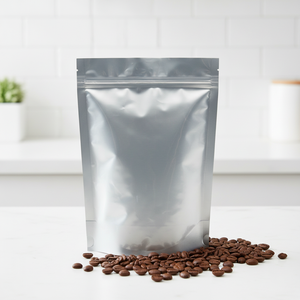 Sacchetto Stand-up in Alluminio per Alimenti, Alta Barriera, per Confezionamento di Caffè e Tè - Product Image 3