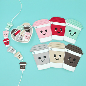 Cuentas de silicona para tazas de café, para hacer pulseras, mordedor para bebés a partir de 3 meses - Product Image 2