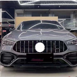 Kit de carrocería de faldón lateral difusor trasero de parachoques delantero de coche de calidad Original para <span class=keywords><strong>Mercedes</strong></span> Benz <span class=keywords><strong>CLA</strong></span> clase W118 C118 2020 + a AMG CLA45 - Product Image 2