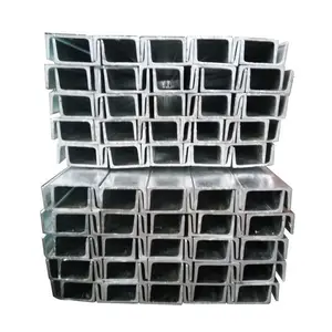 Factory Price Hot Selling A36 Standard Galvanized Sizes Price U/c Channel Steel