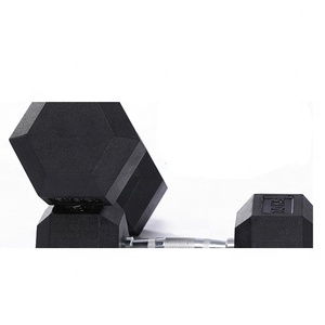 Exercise <b>Rubber</b> Coated Hexagon <b>Dumbbell</b> Set for Gym DUMBBELL01 <b>Dumbbell</b> Set <b>Rubber</b> Coated Hexagon <b>Dumbbell</b> Coated Dumb - Product Image 5